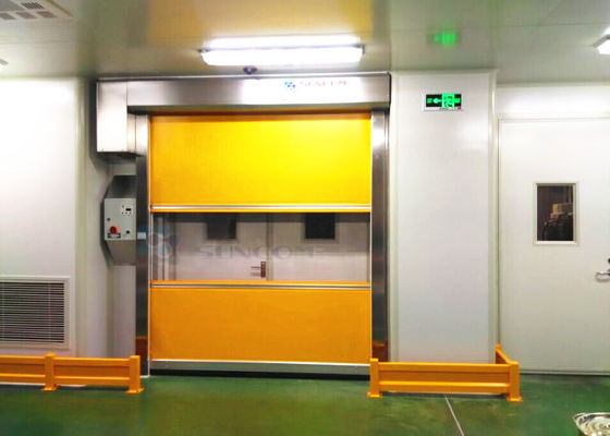 Hoạt động trơn tru cửa nhựa tốc độ cao cho xưởng