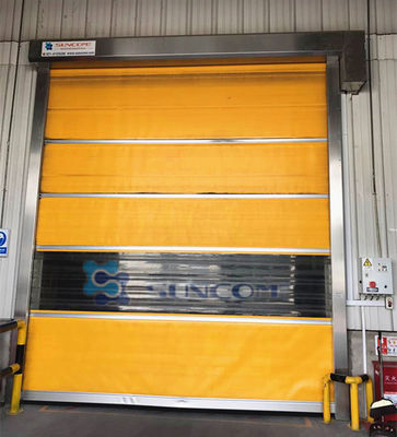 Công nghiệp hiệu suất cao cửa tốc độ cao Tiếng ồn thấp 0,5-1,0m/s Tốc độ đóng