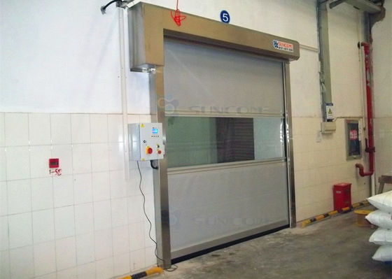 An toàn cửa cao tốc công nghiệp với hệ thống điều khiển tùy chọn tốc độ mở 1.0-2.0m/s