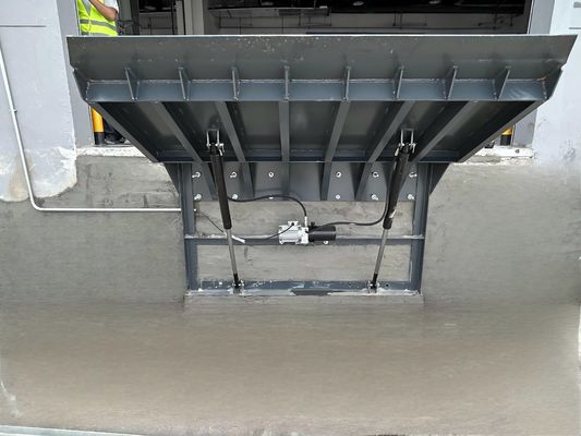 Xám Electric Edge Of Hydraulic Dock Eod leveler Of Fine Steel Plate (tấm thép mịn)