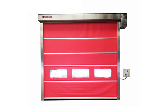 Cửa trượt công nghiệp cửa trập tốc độ cao bên ngoài đơn - 3 câu