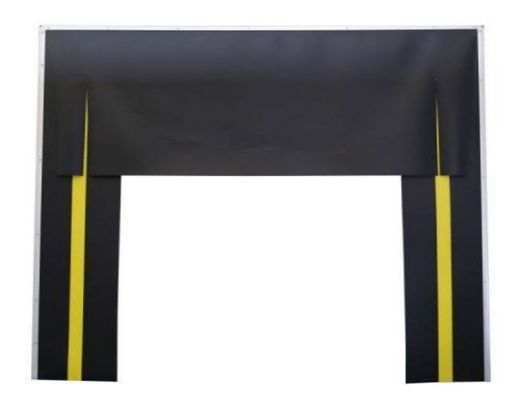 Chất liệu có độ bền gấp đôi vải bến tàu bến cảng Ống thép kẽm