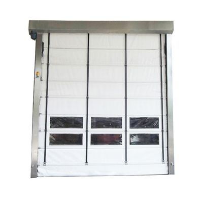 304 thép không gỉ / nhôm bên ngoài cửa cửa cao tốc 8000mm * 8000mm