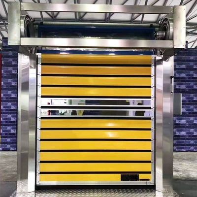 Động cơ tốc độ cao Động cơ tốc độ cao Bảng cửa cuộn tự động Được làm từ hai lớp nhôm