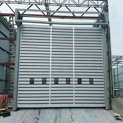 Cửa cửa cuộn tự động với chống gió