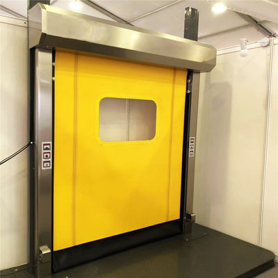 Ưu đãi sửa chữa phim nhựa rác rưởi cao tốc zipper cửa cho công nghiệp